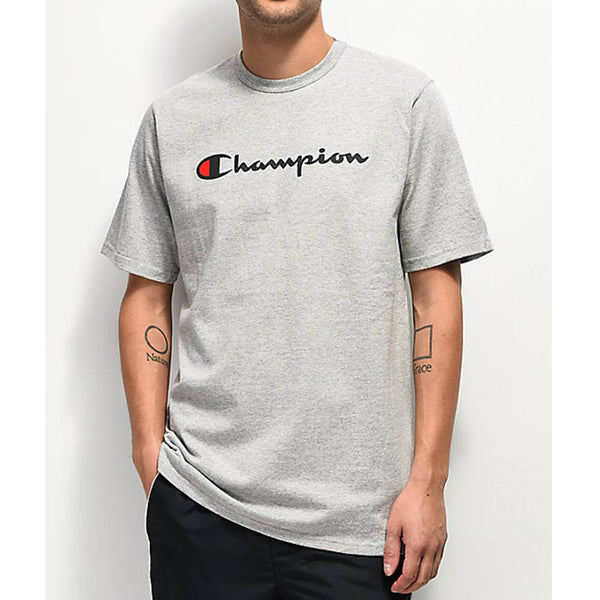 Champion Men Logo Graphic T-Shirt  Champion clothing, Man logo, T