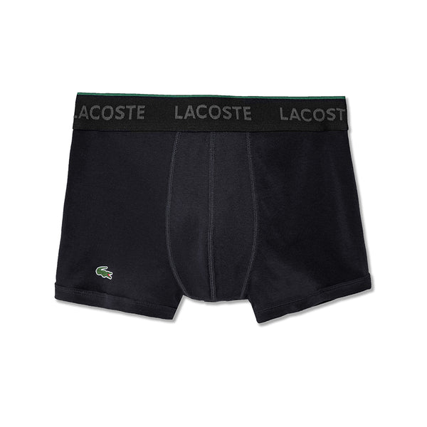 Boxer shorts LACOSTE Underwear trunk Black/ White/ Grey