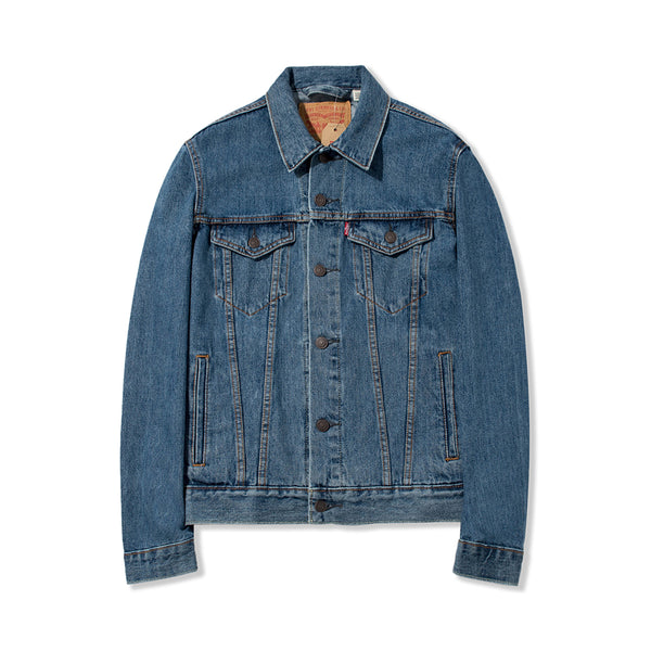 Vintage Wrangler Denim Jacket XL Stonewash Trucker Jean Blue 