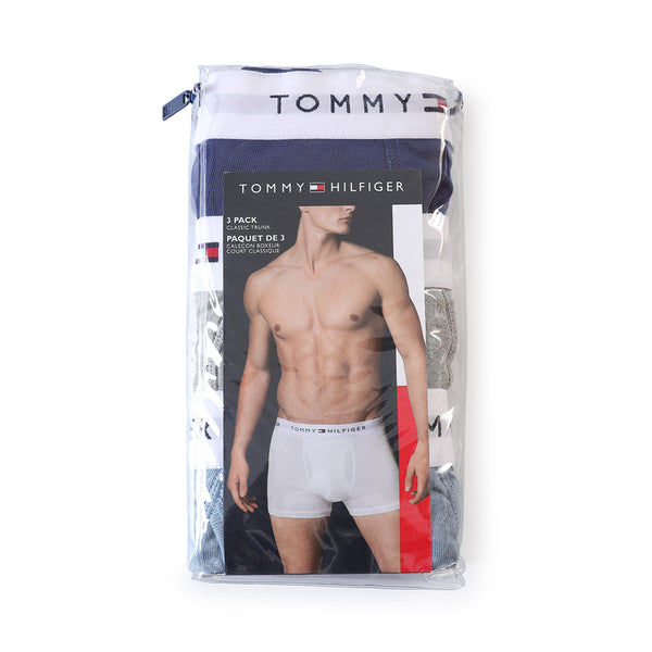 Tommy Hilfiger Men's Underwear Multipack Cotton Classics Trunks Black M