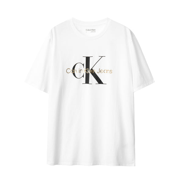 CALVIN KLEIN SS MONOLOGO CREWNECK TEE