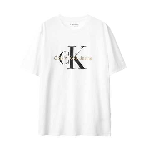 CALVIN KLEIN SS MONOLOGO CREWNECK TEE