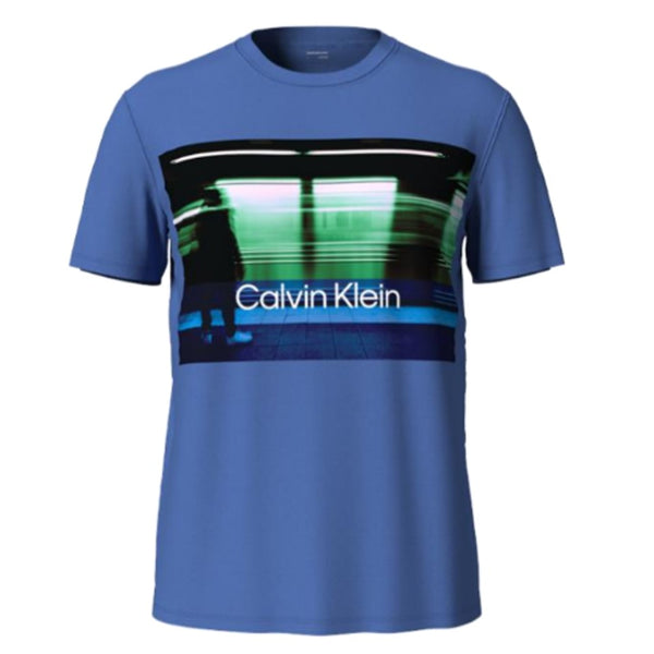 Calvin Klein SS Blur Subway Crewneck Tee