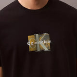 Calvin Klein SS Box Logo Overlay Crewneck Tee