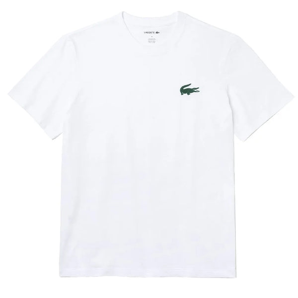 Lacoste Men's Velour Crocodile Crew Neck Cotton Lounge T-Shirt