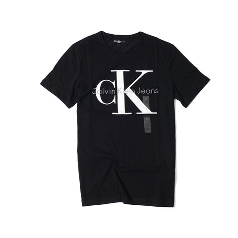 Classic Calvin – Jeans Logo Neck Fit Tee HiPOP Fashion Klein Crew