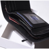 Calvin Klein Tri-Fold wallet-keychain Set - Black