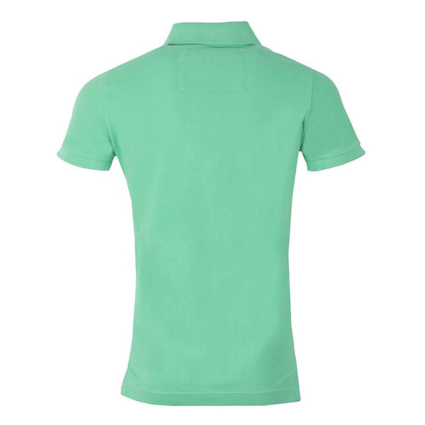 Superdry Classic Short Sleeve Pique Polo Shirt T-Shirt Tee Mint Green XL  Vintage