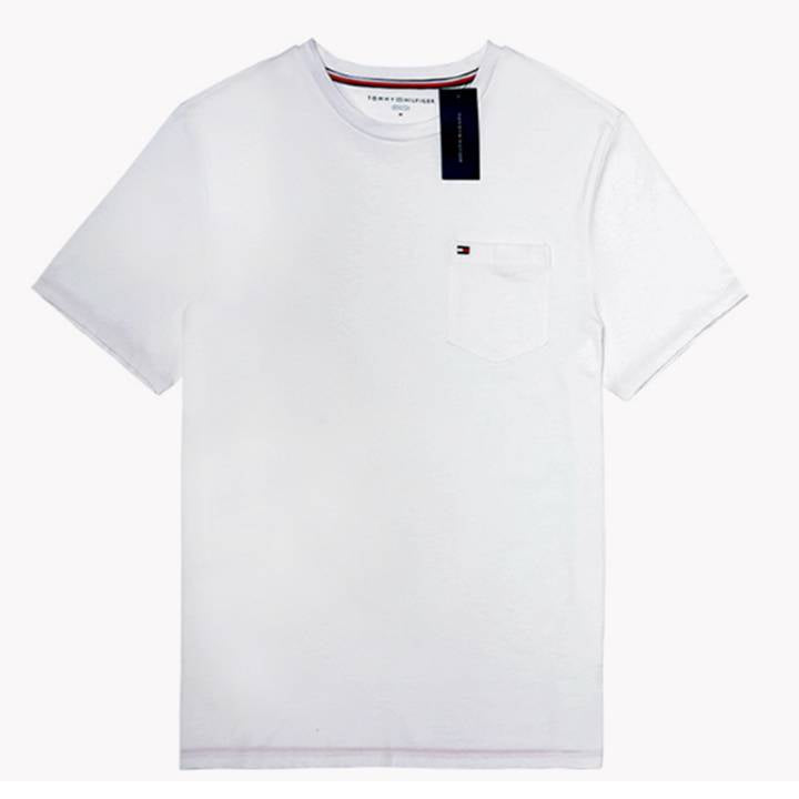 Tommy Hilfiger Mens T-Shirt Graphic Short Sleeve Casual Crew Neck